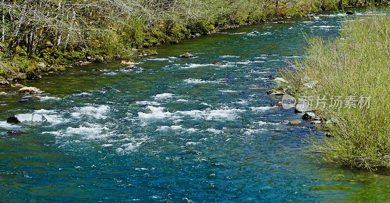 Quartzville Creek国家野生和风景河